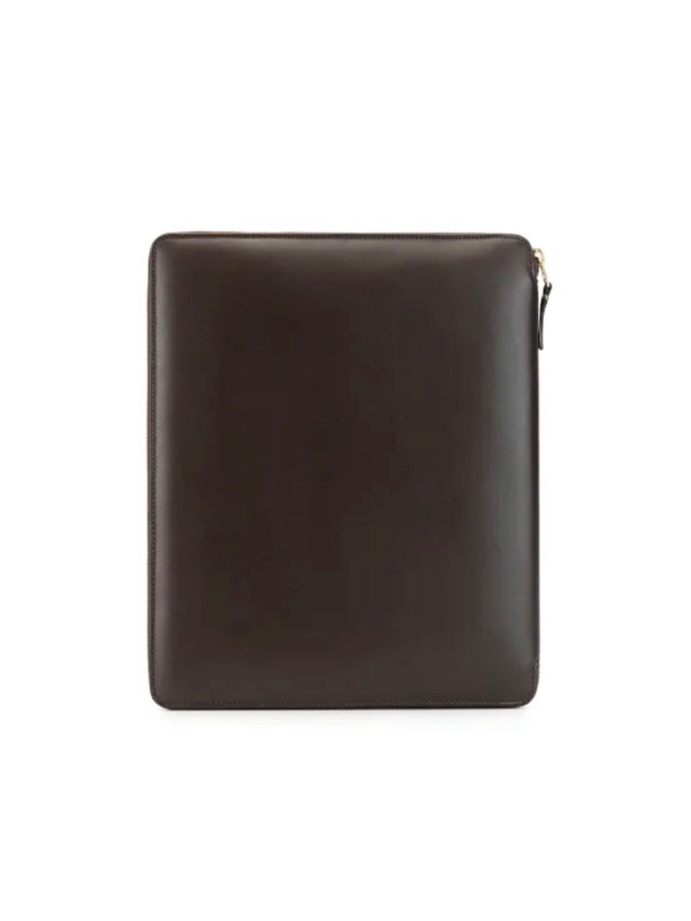 COMME DES GARCONS LUXURY IPAD WALLET BROWN LEATHER
